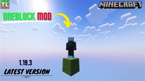 HOW TO PLAY ONE BLOCK IN MINECRAFT LATEST VERSION 1 19 3 IN T LAUNCHER