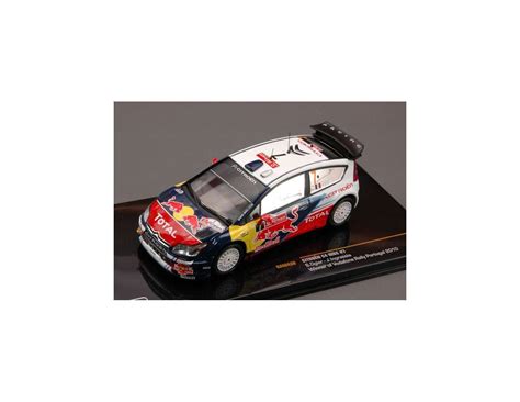 Ixo Model RAM430 CITROEN C4 WRC N 7 WINNER PORTUGAL 2010 OGIER