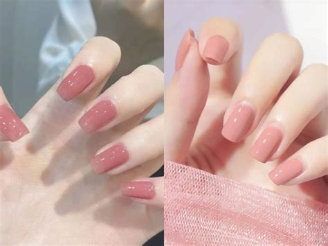 mẫu nail màu nude nhẹ nhàng tinh tế cho mọi cô nàng