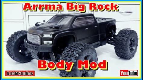 Arrma Big Rock Body Mod Youtube