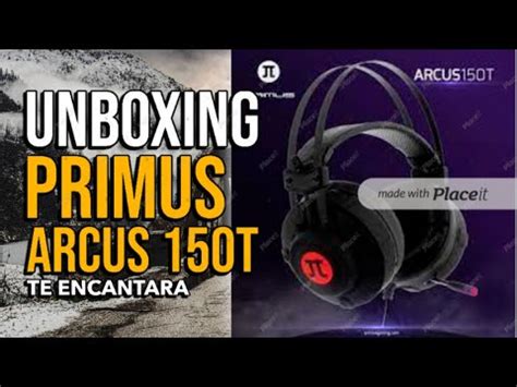 ES el MEJOR HEADSET CALIDAD PRECIO UNBOXING ARCUS 150T EN ESPAÑOL