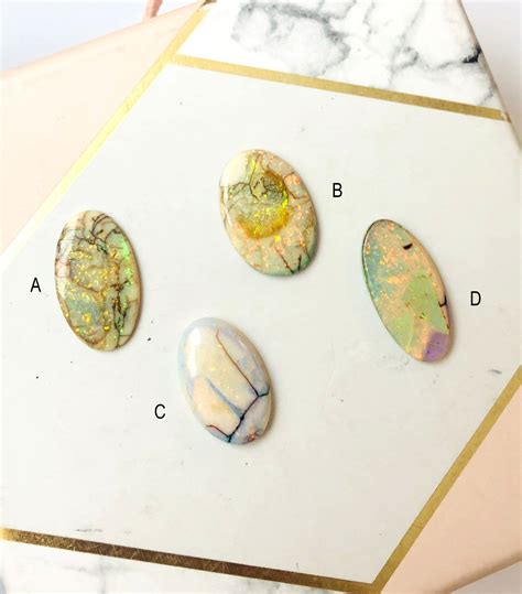 Sterling Opal Gemstones Multi Color Sterling Opal Gemstone Shape