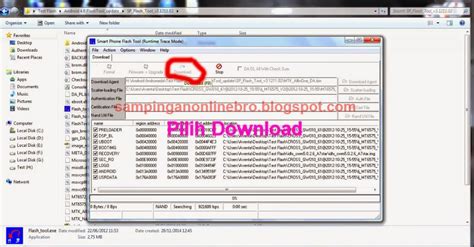 Cara Menggunakan Sp Flash Tool Lindascreen