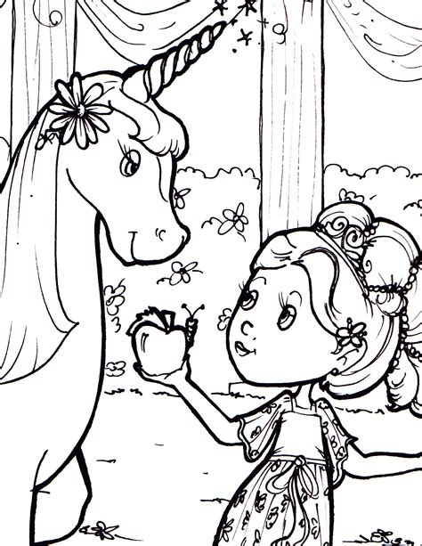 Princess Unicorn Coloring Pages - Coloring Home