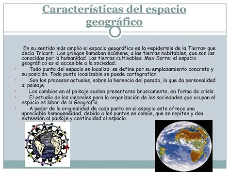 La Concepci N Del Espacio Geogr Fico Corrientes Actuales Del