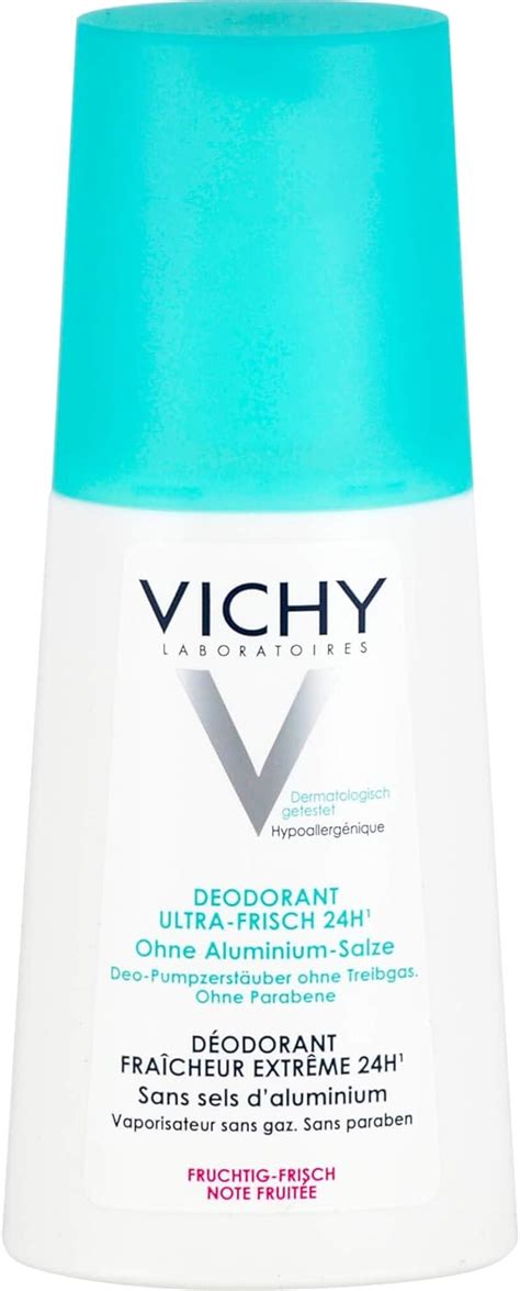 Vichy Deodorant Ultra Frisch 24h Fruchtig Frisch Spray 100 Ml Amazon