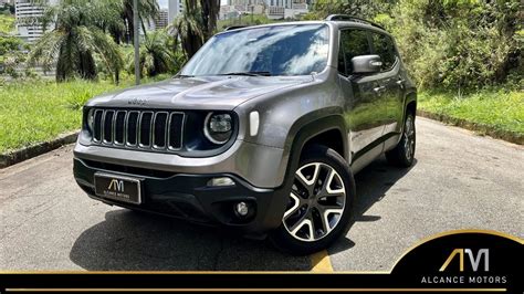 Jeep Renegade Longitude 1 8 16V Aut 2021 Cinza YouTube