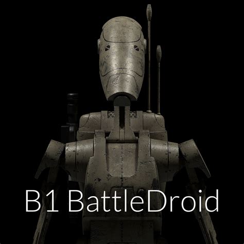 Artstation B1 Battle Droid Star Wars