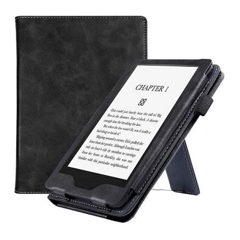 Купить Чехол PocketBook 617 Ink Black черный с ремешком для руки и ...
