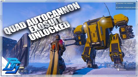 Helldivers 2 Quad Autocannon Mech Unlocked The Emancipator