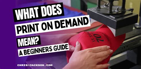 What Does Print On Demand Mean A Beginners Guide