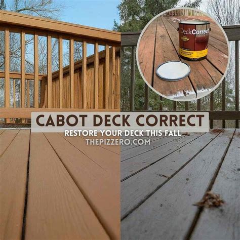 Cabot Deck Correct Restore Your Deck This Fall