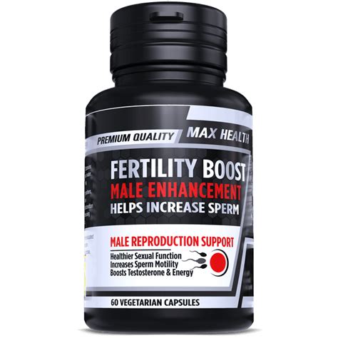 Fertility Booster Male Supplement Increase Sperm Volume And Motility