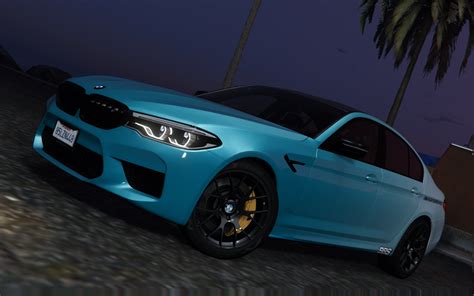 Bmw M F Fading Blue Livery K Gta Mods