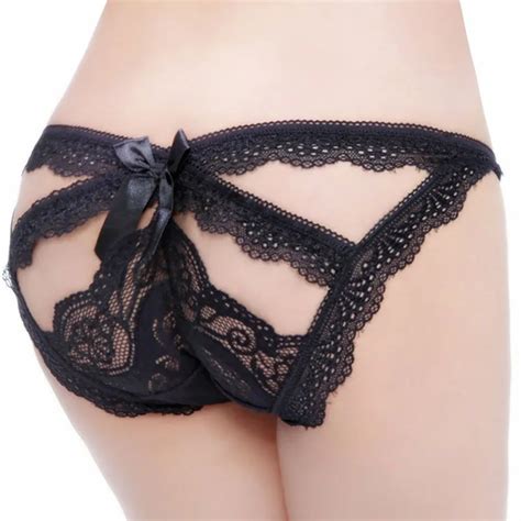 Black Lace G String Thongs Women Sexy Lingerie Hollow Out Panties Underwear Sleepwear Buy