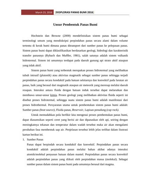 Pdf Unsur Panas Bumi Dokumen Tips