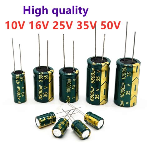 Capacitor Eletrol Tico De Alta Frequ Ncia V V V V V V V