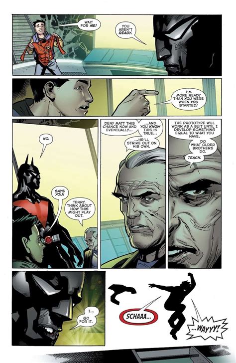 Dc Comics Universe Batman Beyond Spoilers Here Comes Robin