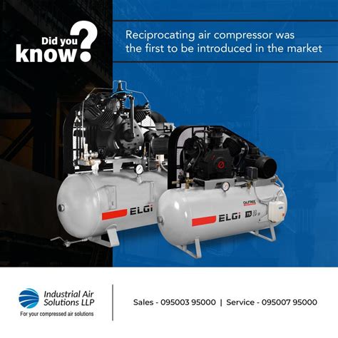 Reciprocating Piston Air Compressors Industrial Applications Dealer