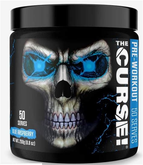 Jnx Sports Cobra Labs The Curse Pre Workout Powder Serving Blue