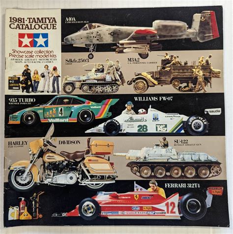 Tamiya Models Tamiya 1981 Catalogue Model Kits