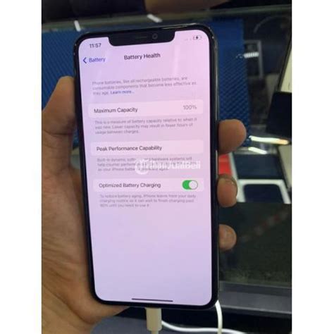 HP Apple IPhone 11 Promax 256GB Bekas Normal Mulus Fullset Siap Pakai