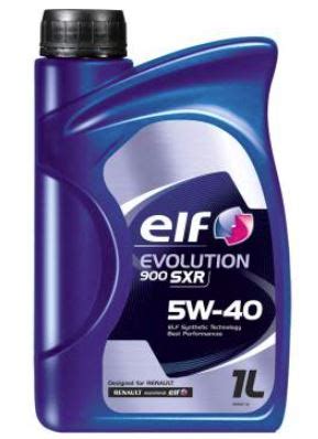 Autochémia a oleje Motorové oleje ELF 5W40 - 5W40 1L Elf Evolution 900 SXR