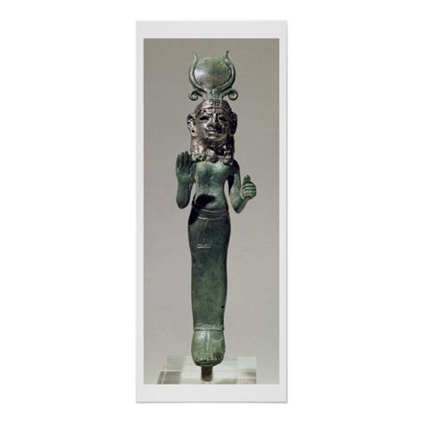 Statuette of a Phoenician goddess, from the Phoeni Poster | Zazzle in 2022 | Goddess, Phoenician ...