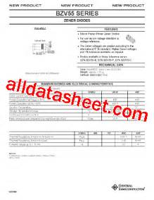 Bzv B Datasheet Pdf General Semiconductor