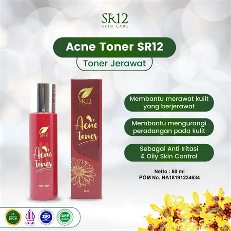 Jual Toner Jerawat BPOM Ampuh Acne Toner SR12 Aman Obat Jerawat