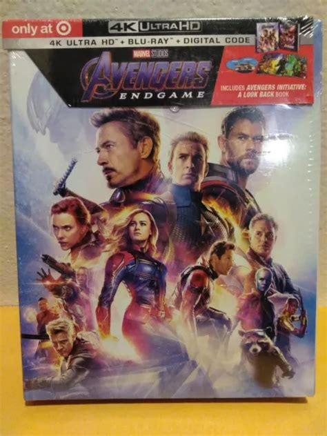 Avengers Endgame K Ultra Hd Blu Ray Num Rique Hd Cible Exclusive