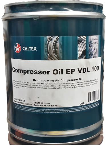 Compressor Oil EP VDL 100 Johor Bahru (JB), Malaysia, Mount Austin ...
