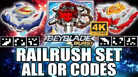 Qr Codes Railrush Set Valtryek V4 Z Achilles A4 Original Colors Em 4k