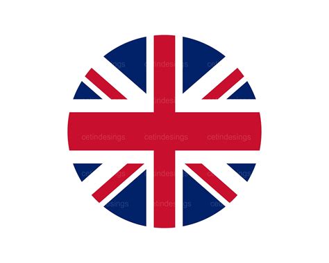 Circle United Kingdom Svg Round Shape Uk Flag Icon Svg United Kingdom