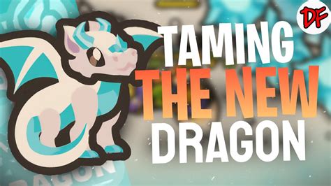 Taming Io Taming The New Ice Dragon Pet Youtube