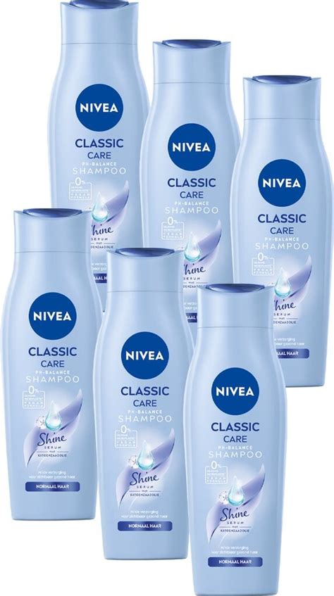 Nivea Classic Mild Shampoo 6 X 250 Ml Voordeelverpakking Aanbieding