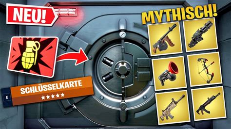 ALLE MYTHISCHE Waffen BOSSE KEY CARD Guide In Season 2 Fortnite