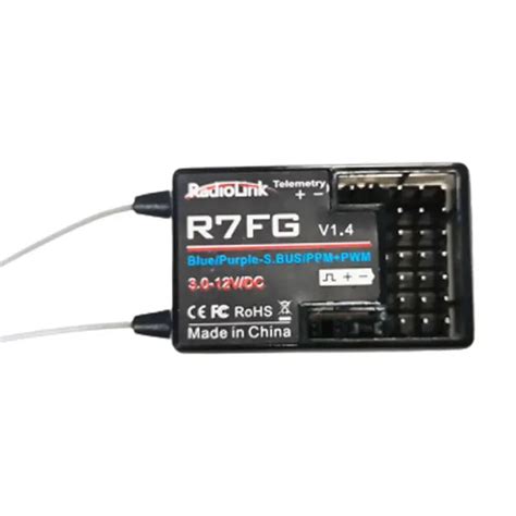 Radiolink R Fg Ghz Ch Dual Antenna Sbus Ppm Pwm Rc Reciever