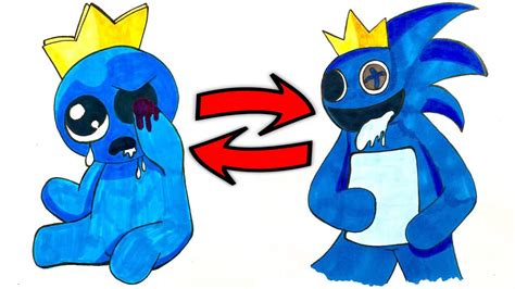 All Rainbow Frieds Drawings How To Draw Characters From Roblox Diy