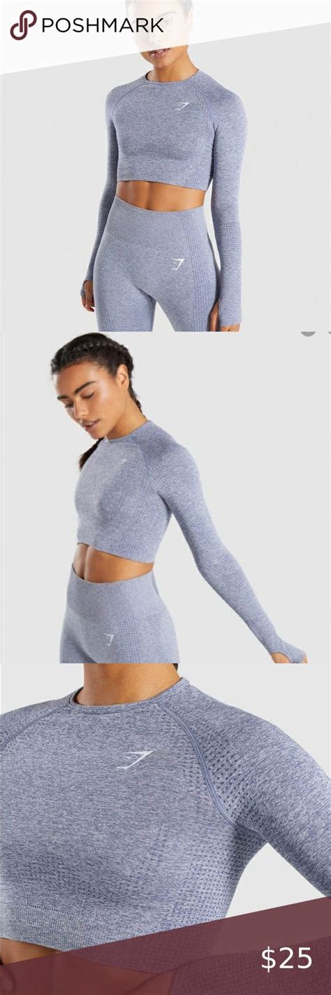 Gymshark Vital Seamless Long Sleeve Crop Top Long Sleeve Crop Top