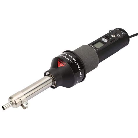 Hot Air Gun W Lcd Adjustable Electronic Heat Hot Desoldering Soldering Station Ic Smd Bga Us