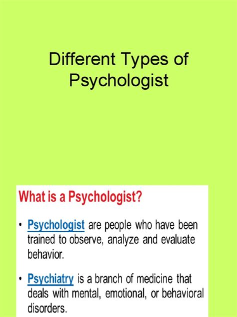 Psychology Types | PDF