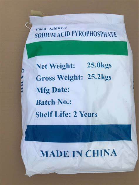 Factory Supply Sodium Acid Pyrophosphate Sapp Sapp And Sodium Acid