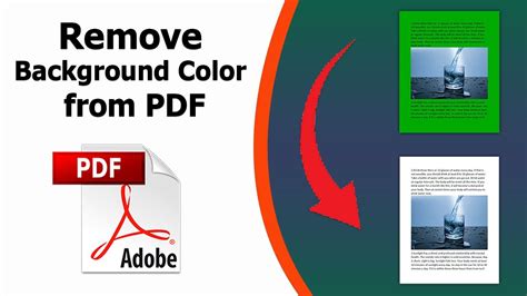 How To Remove Background Color From Pdf File Using Adobe Acrobat Pro DC