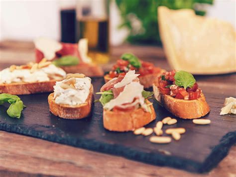 Bruschetta And Antipasti Crostini Recipe Kitchen Stories