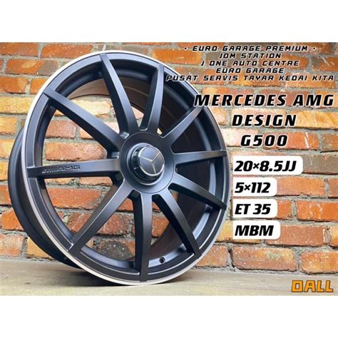 Mercedes Amg Design G500 20inc Wheels Glc Class X253 Shopee Malaysia