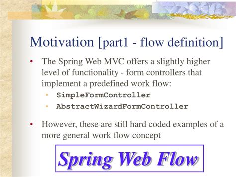 Ppt Spring Web Flow Powerpoint Presentation Free Download Id296570