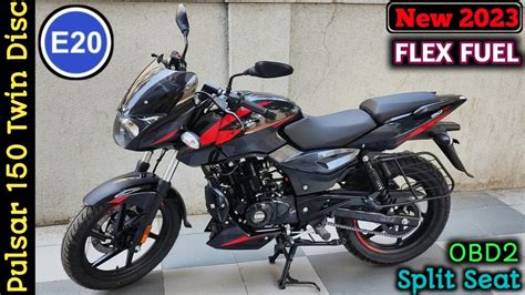 2023 Bajaj Pulsar 150 Twin Disc E20 Review New Price Mileage YouTube