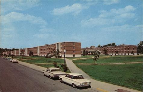 Purdue University, Men's Residence Halls Lafayette, IN Postcard