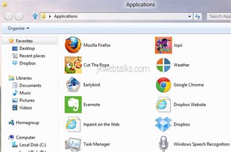 Access Metro Apps Directly From Desktop In Windows 8 How To